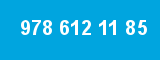 978 612 11 85